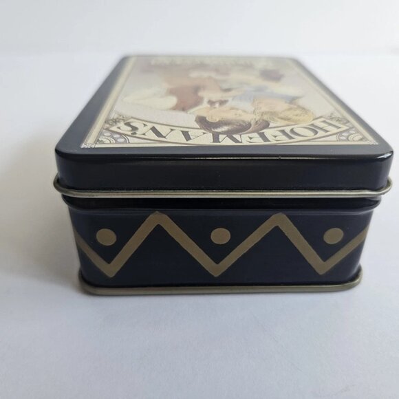 Vintage Hoffman's Cherry Cough Drops Small Tin Collectible Storage Container 4" - Picture 9 of 11